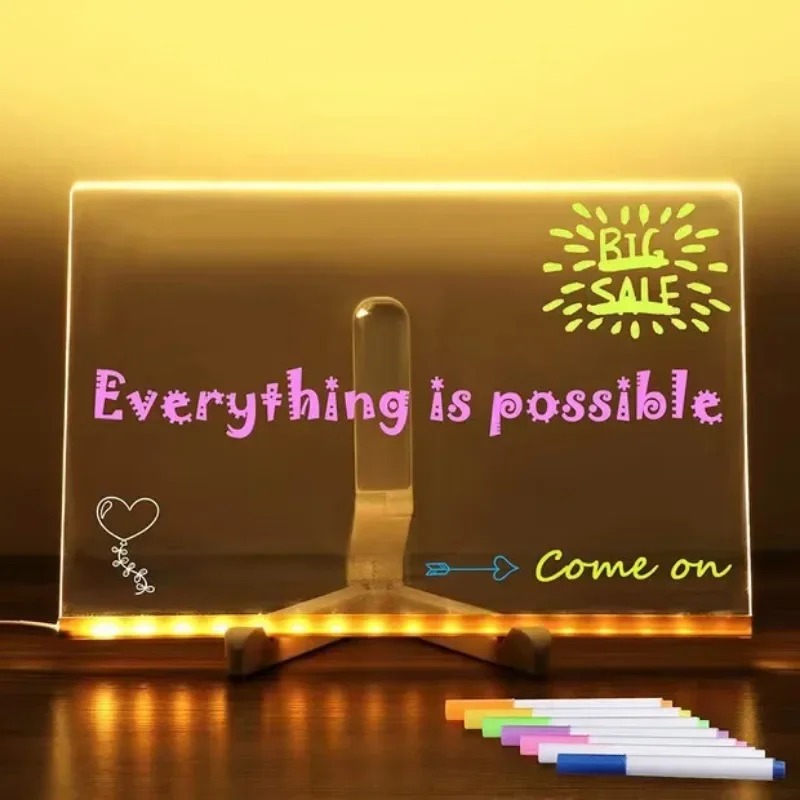 Kids’ LED Glow Message Board