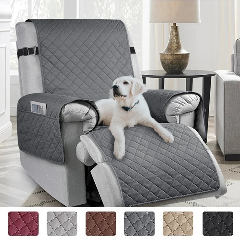 100% Waterproof Recliner Slipcover Square