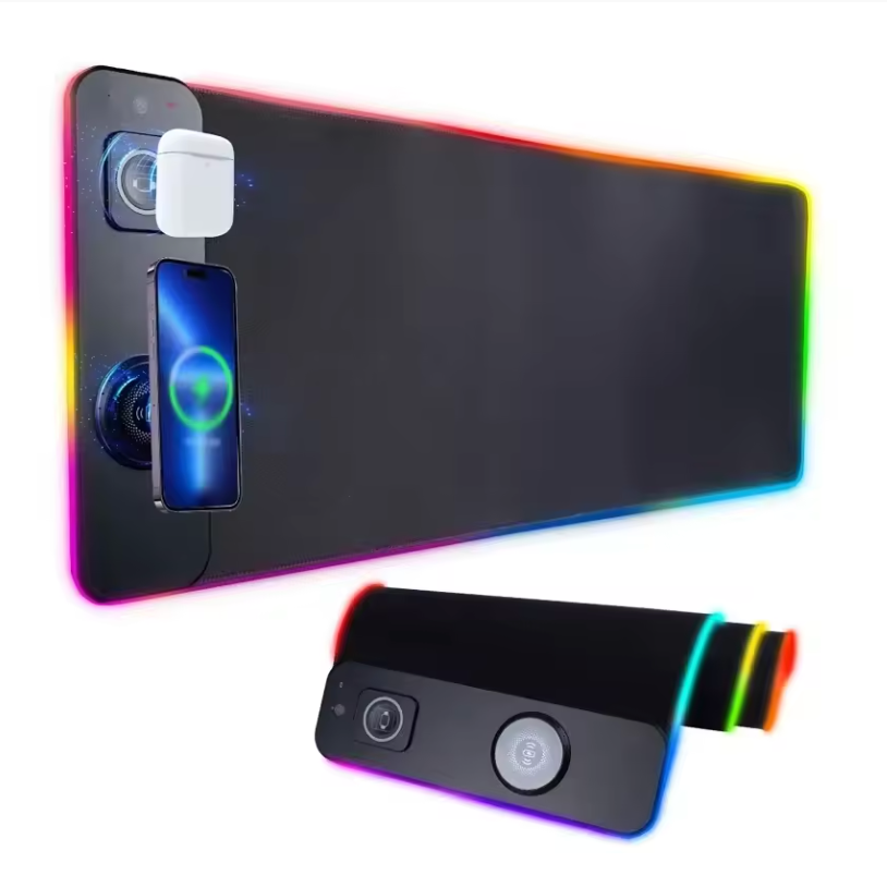 RGB Smart Charging Gaming Desk Mat