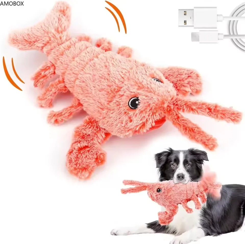 Wiggly Lobster - Interactive Dog Toy