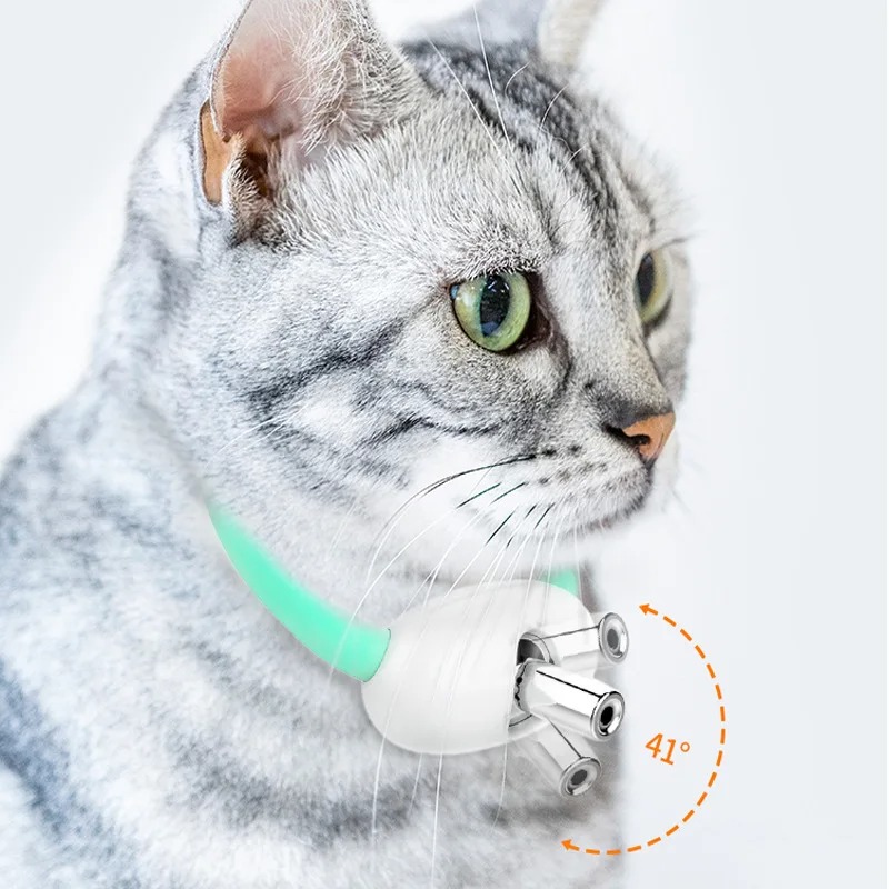 Automatic Laser Teaser Cat Collar