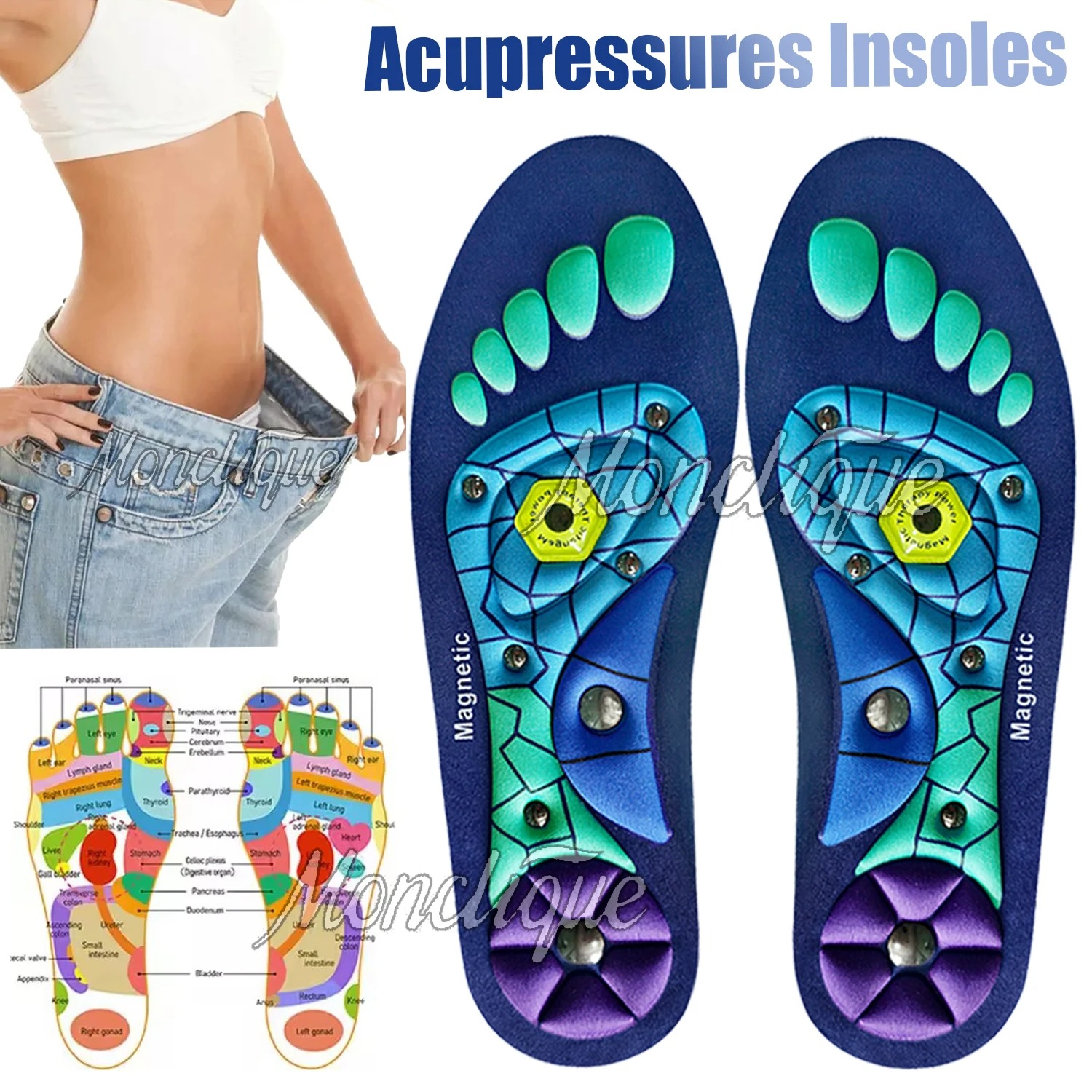 Magnetic Acupressure Insoles