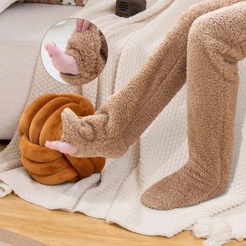 UltraSoft Cozy Fleece Thermal Lounge Socks