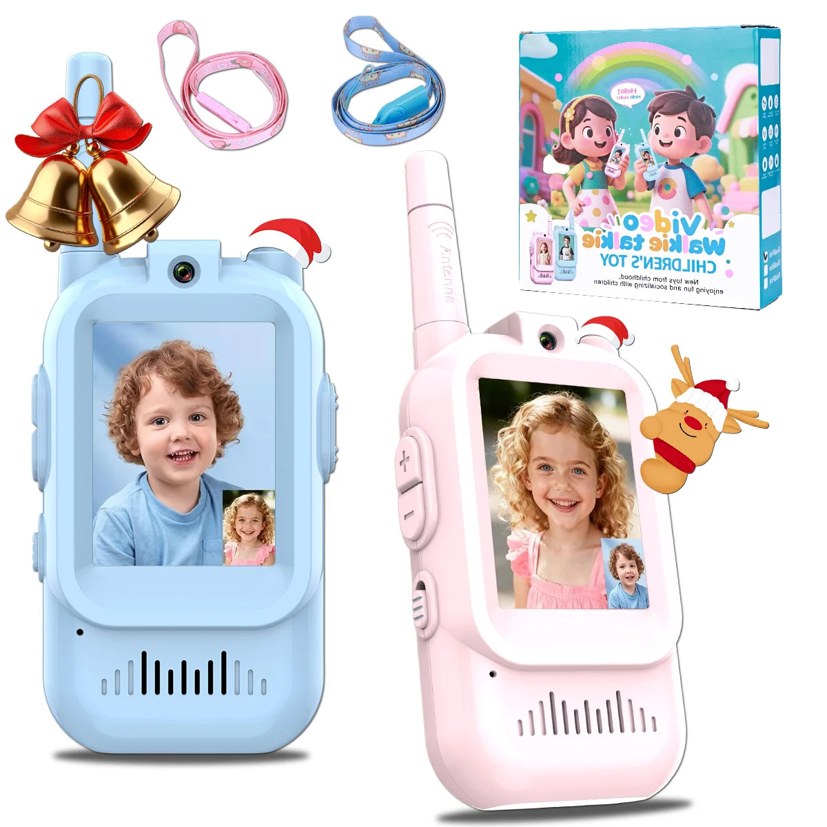 Kids Video Walkie Talkie with HD Screen