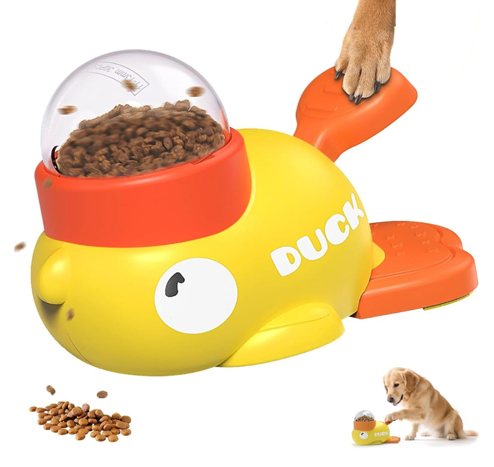 2-in-1 Interactive Dog Toy & Treat Dispenser