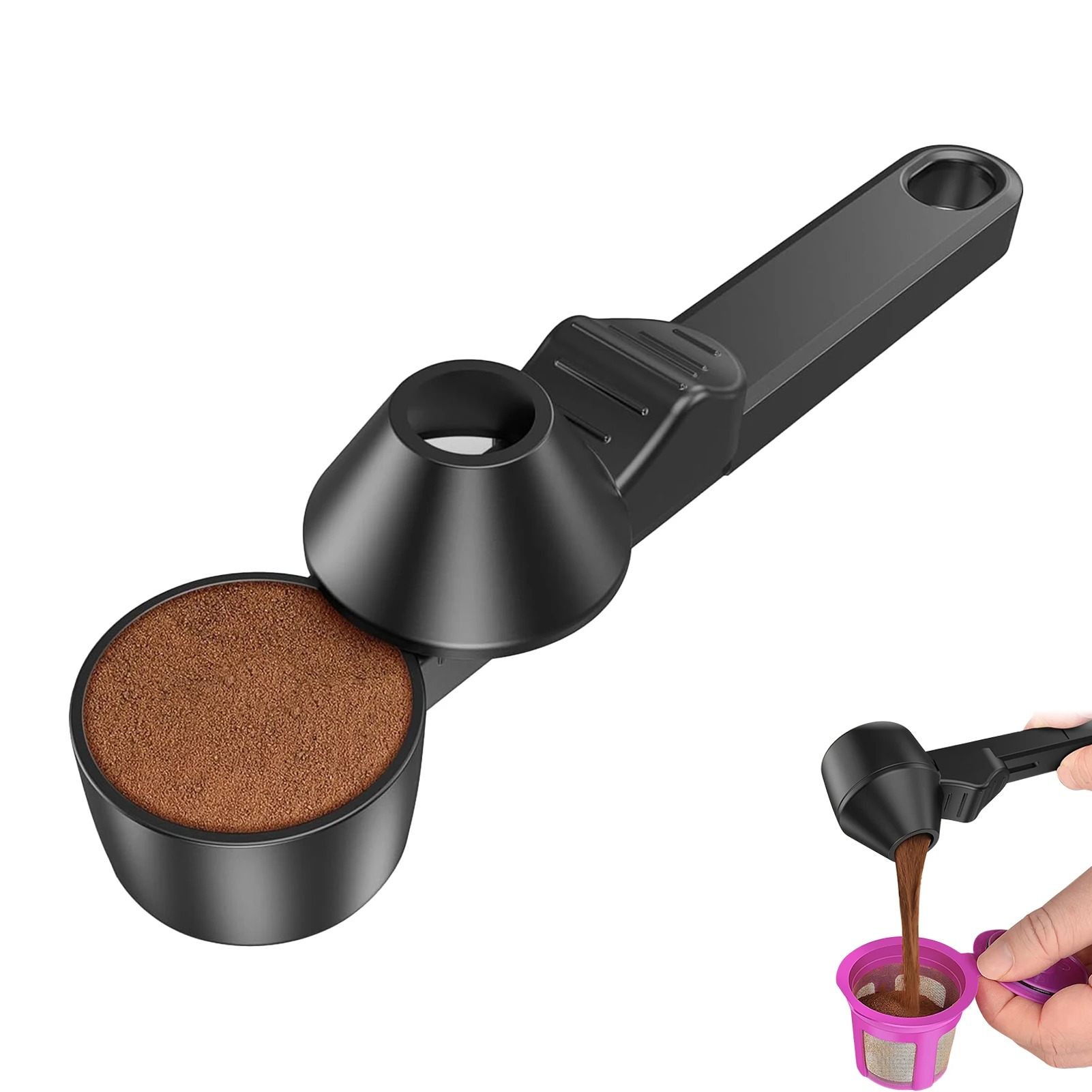 Handheld Powder & Spice Funnel Dispenser