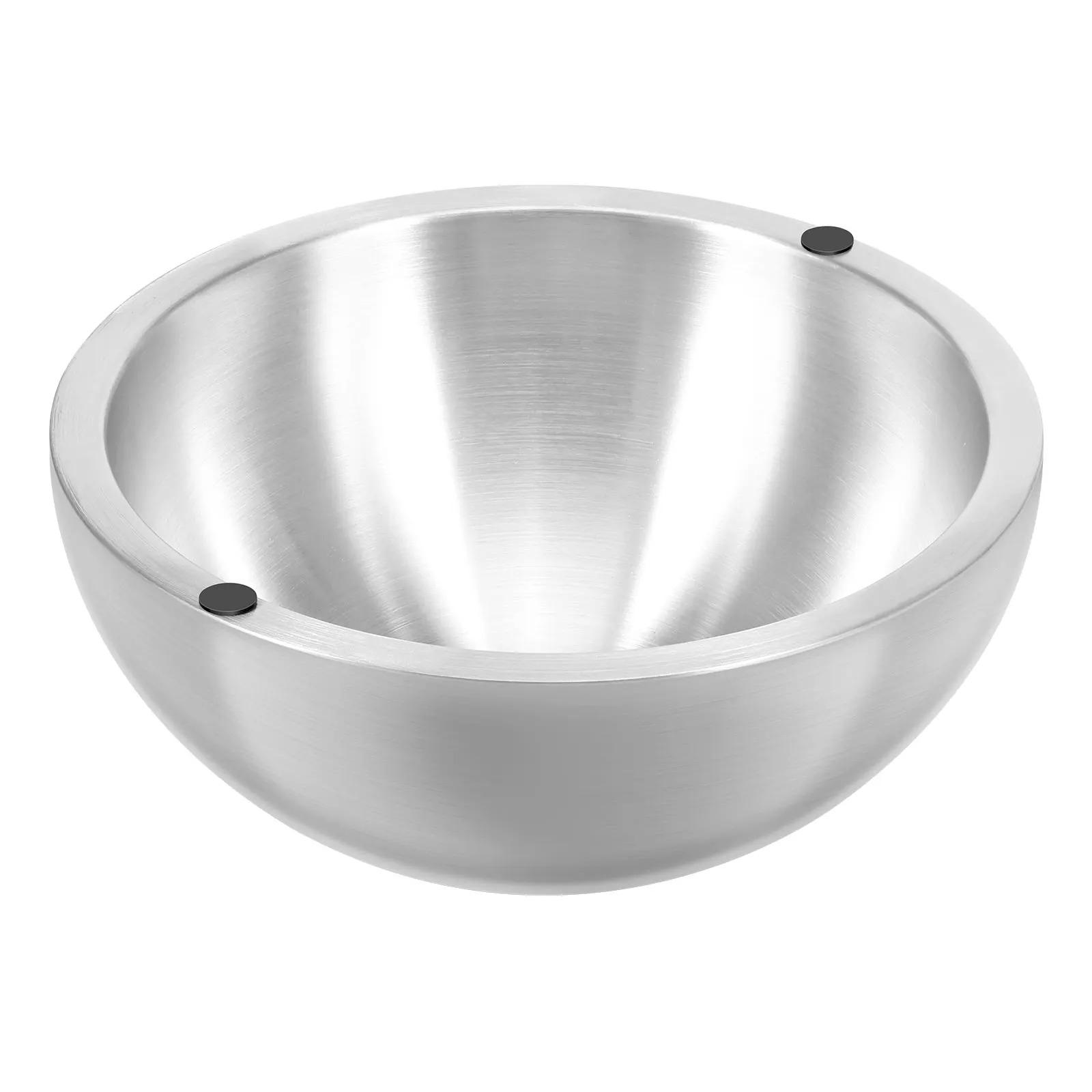 Stainless Steel Double-Wall Ice Chiller Serving Bowl
