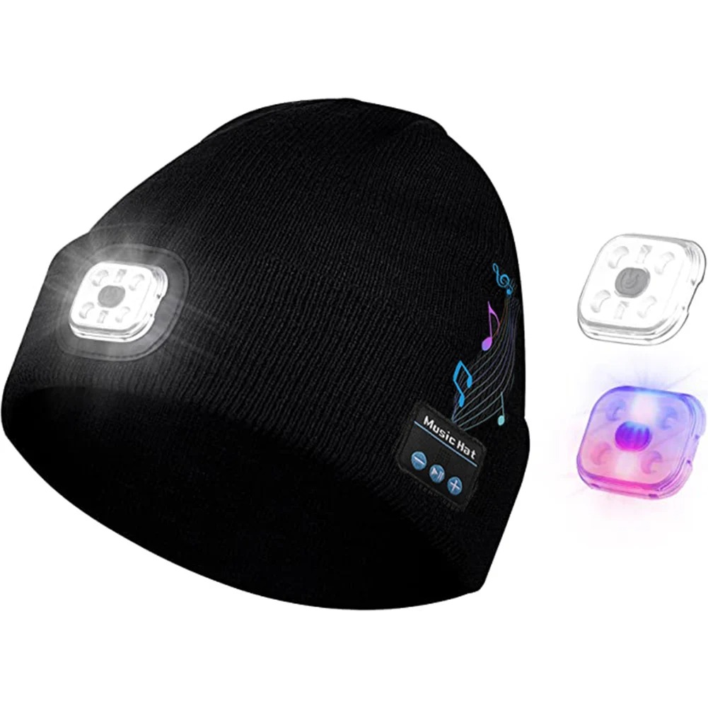 Bluetooth LED Music Beanie Hat
