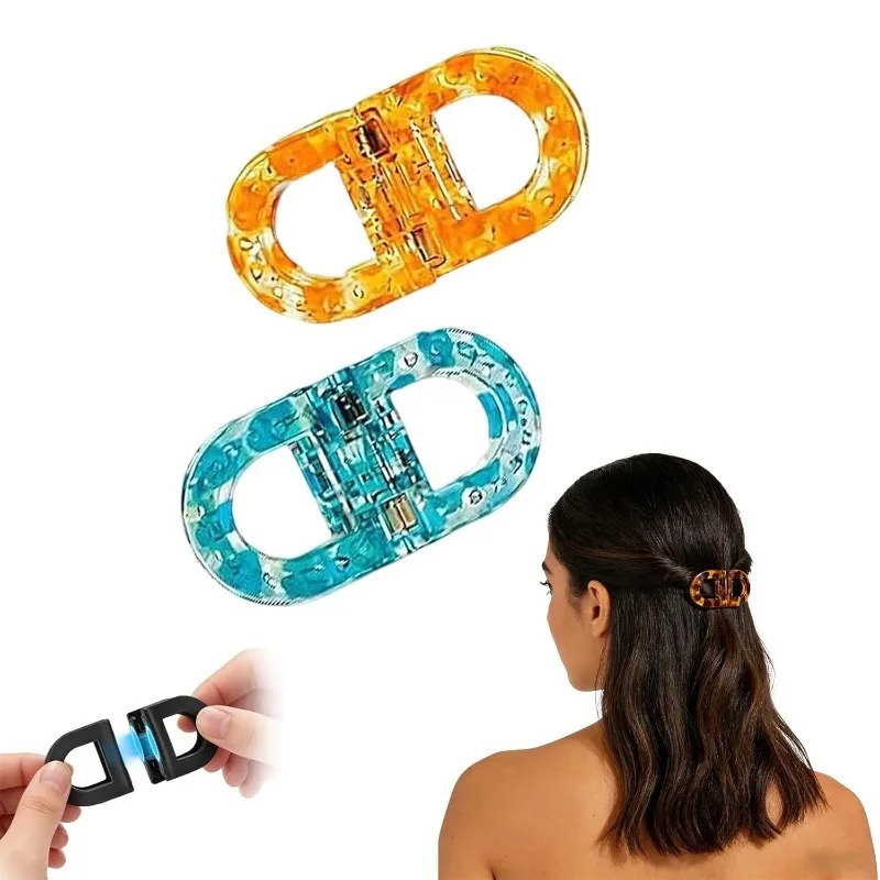 Magnetic Quick-Clip Hair Holder-2PCS