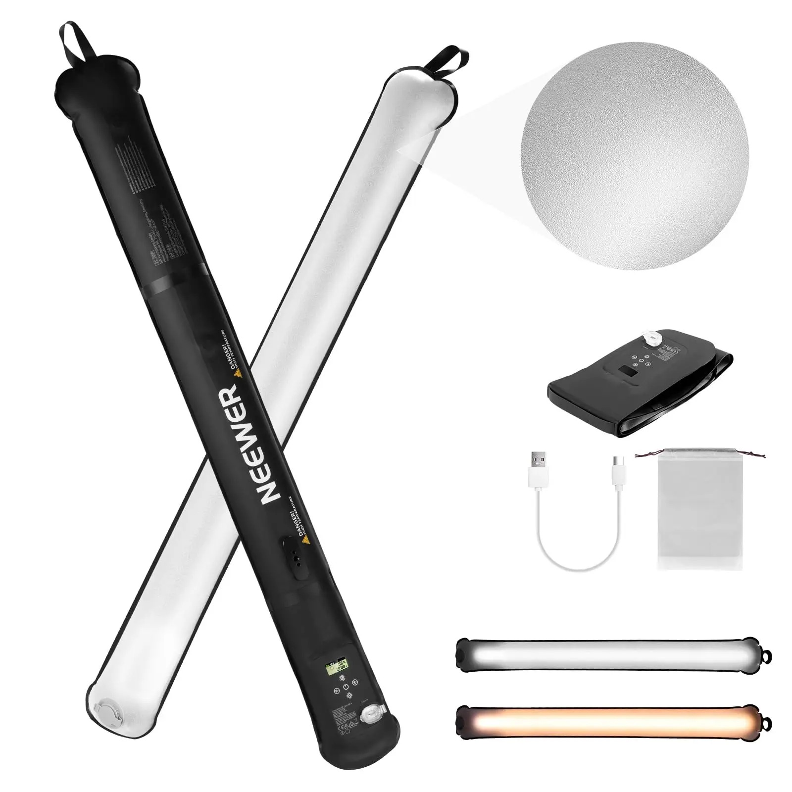 Portable Bi-Color LED Tube Light-UA20