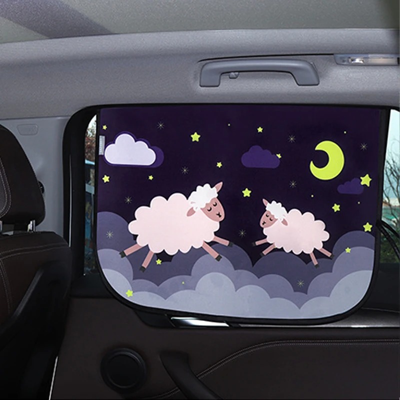 Dual-Sided Car Window Sunshade